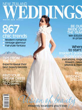 《New Zealand Weddings》新西兰专业婚纱杂志2010年冬季号