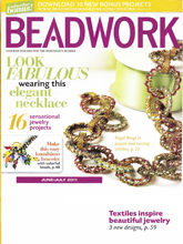 《Beadwork》美国女性配饰专业杂志2011年6-7月号完整版杂志