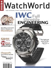《00/24 Watch World》英国权威钟表专业杂志2013年春季号