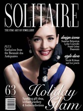 《Solitaire》新加坡珠宝配饰流行趋势先锋2013年2月号完整版专业书籍