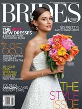 《Brides》美国婚庆杂志2013年08-09月号完整版杂志