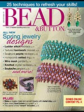 《Bead Button》美国女性串珠配饰专业杂志2013年04月号