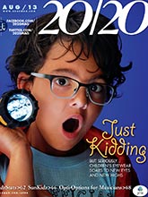 《20/20》美国专业眼镜杂志2013年08月号