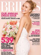 《Brides》美国婚庆杂志2014-04-05月号完整版杂志