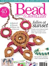 《Bead & Jewellery》英国女性串珠配饰专业杂志2014年06-07月号