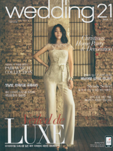 《Wedding21》韩国时尚婚纱杂志2014年12月号完整版杂志
