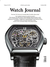 《Watch Journal》美国权威钟表专业杂志2014年10月号