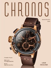 《Chronos》美国版专业钟表杂志2014冬