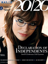 《20/20》美国专业眼镜杂志2015年05月号