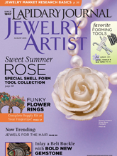 《Lapidary Journal Jewelry Artist》美国版专业杂志2015年08月号完整版