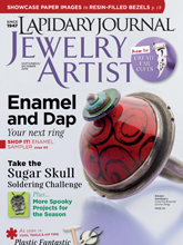 《Lapidary Journal Jewelry Artist》美国版专业杂志2015年09-10月号完整版