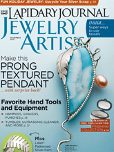 《Lapidary Journal Jewelry Artist》美国版专业杂志2015年11月号完整版