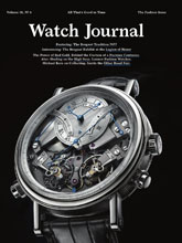 《WatchJournal》美国权威钟表专业杂志2015年9月号