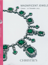 《Christie's Geneva》日内瓦首饰专业杂志2015年11月号