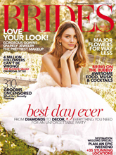 《Brides》美国婚纱礼服杂志2015年12月-2016年01月号