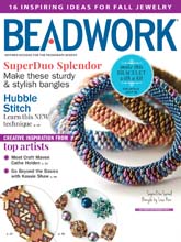 《Beadwork》美国女性串珠配饰专业杂志2015年10-11月号完整版