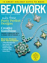 《Beadwork》美国女性串珠配饰专业杂志2015年12-2016年01月号完整版