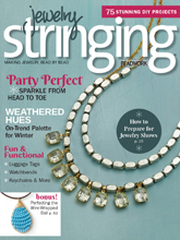 《Jewelry Stringing 》美国女性配饰专业杂志2016年冬季