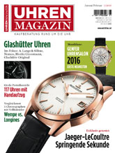 《Uhren》德国权威钟表专业杂志2016年01-02月完整版杂志