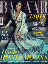《Harper's Bazaar Bride》印度专业婚纱礼服杂志2015年12月-2016年01月号完整杂志