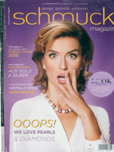 《SchmuckMagazin》德国专业珠宝杂志2015年12-2016年01月号完整版