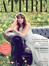 《Attire Bridal》英国婚纱礼服杂志2015年07-08月号