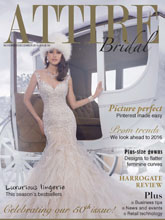 《Attire Bridal》英国婚纱礼服杂志2015年11-12月号