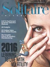 《Solitaire》 印度珠宝配饰流行趋势先锋2016年01月号完整版专业书籍
