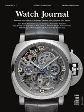《WatchJournal》美国权威钟表专业杂志2016年03月号