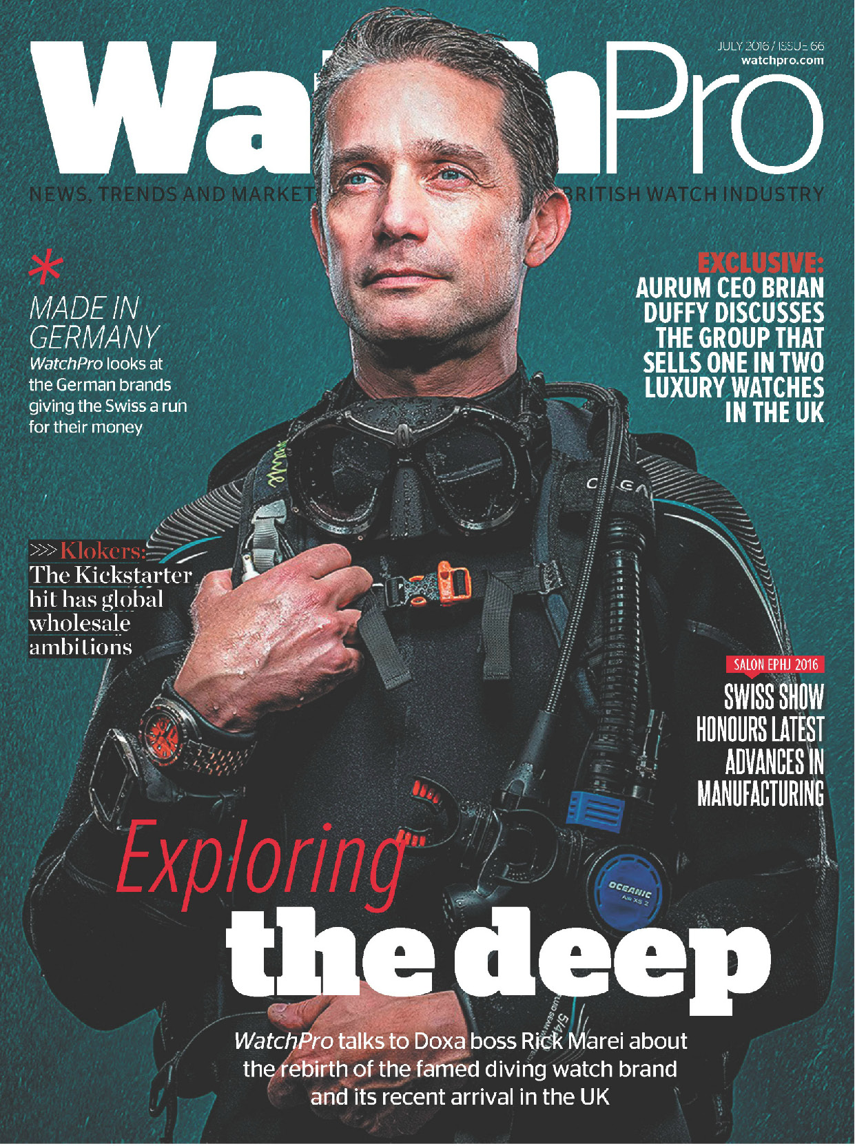 《Watchpro 》英国手表专业杂志2016年07月