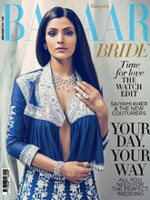 《Harper's Bazaar Bride》印度专业婚纱礼服杂志2016年08月号完整版杂志