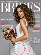 《Brides》美国婚纱礼服杂志2016年12月-2017年01月号