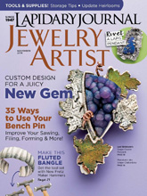 《Lapidary Journal Jewelry Artist》美国版专业杂志2016年11月号完整版