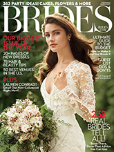 《Brides》美国婚纱礼服杂志2017年02-03月号