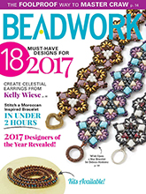 《Beadwork》美国女性串珠配饰专业杂志2017年02-03月号完整版