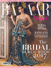 《Harper's Bazaar Bride》印度专业婚纱礼服杂志2017年02月号