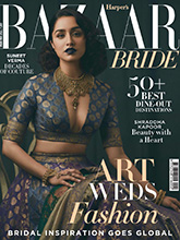 《Harper's Bazaar Bride》印度专业婚纱礼服杂志2017年05月号