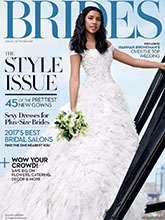 《Brides》美国婚纱礼服杂志2017年08-09月号
