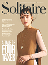 《Solitaire》印度珠宝配饰流行趋势先锋2017年12月号