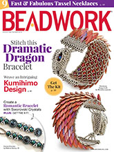 《Beadwork》美国女性串珠配饰专业杂志2018年08-09月号
