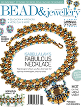 《Bead & Jewellery》英国女性串珠配饰专业杂志2018年08-09月号