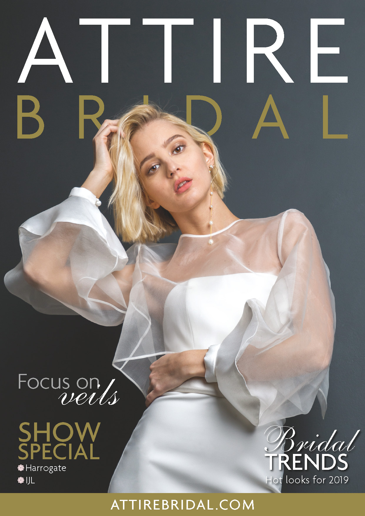 《Attire Bridal》英国婚纱礼服杂志2018年09-10月号