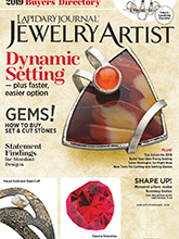 《Lapidary Journal Jewelry Artist》美国版专业杂志2019年01-02月号