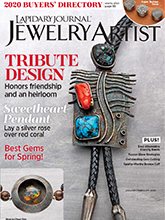 《Lapidary Journal Jewelry Artist》美国版专业杂志2020年01-02月号
