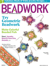 《Beadwork》美国女性串珠配饰专业杂志2020年06月-07月号