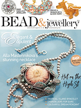 《Bead & Jewellery》英国女性串珠配饰专业杂志2020年06-07月号