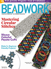 《Beadwork》美国女性串珠配饰专业杂志2020年08月-09月号