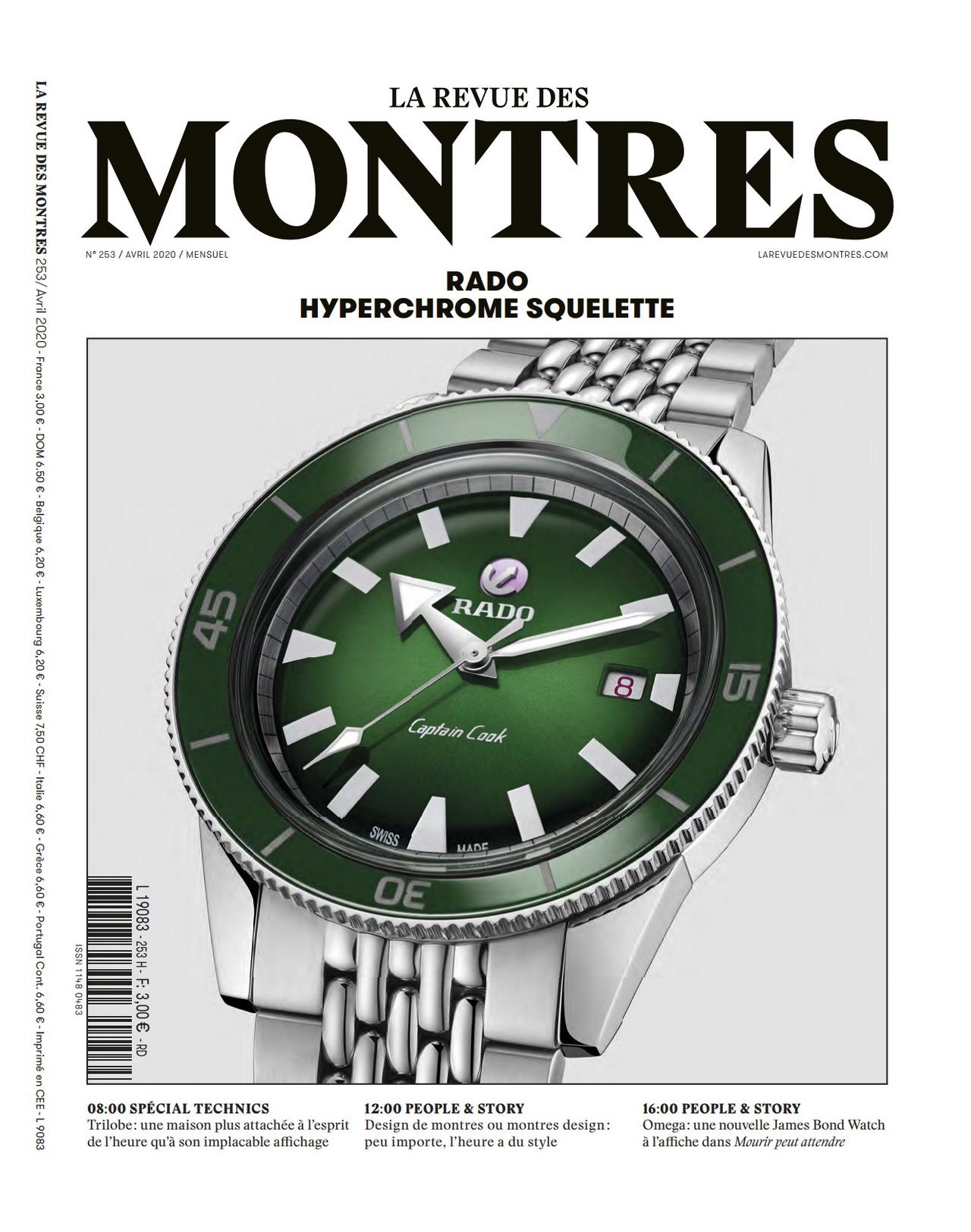 《La Revue des Montres》法国手表专业杂志2020年04月号