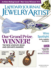 《Lapidary Journal Jewelry Artist》美国版专业杂志2020年11-12月号