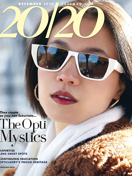 《20/20》美国专业眼镜杂志2020年12月号